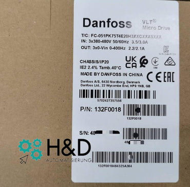 132F0018 Danfoss Convertitore di Frequenza