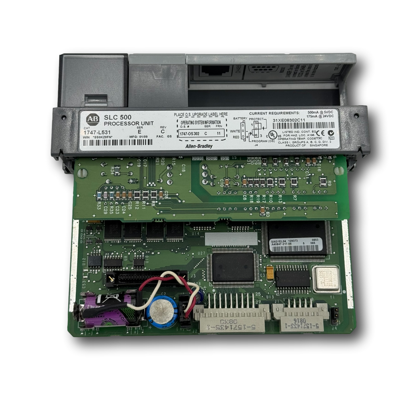 Allen-Bradley 1747-L531 SLC 5/03 Processor – 8 KB User Memory