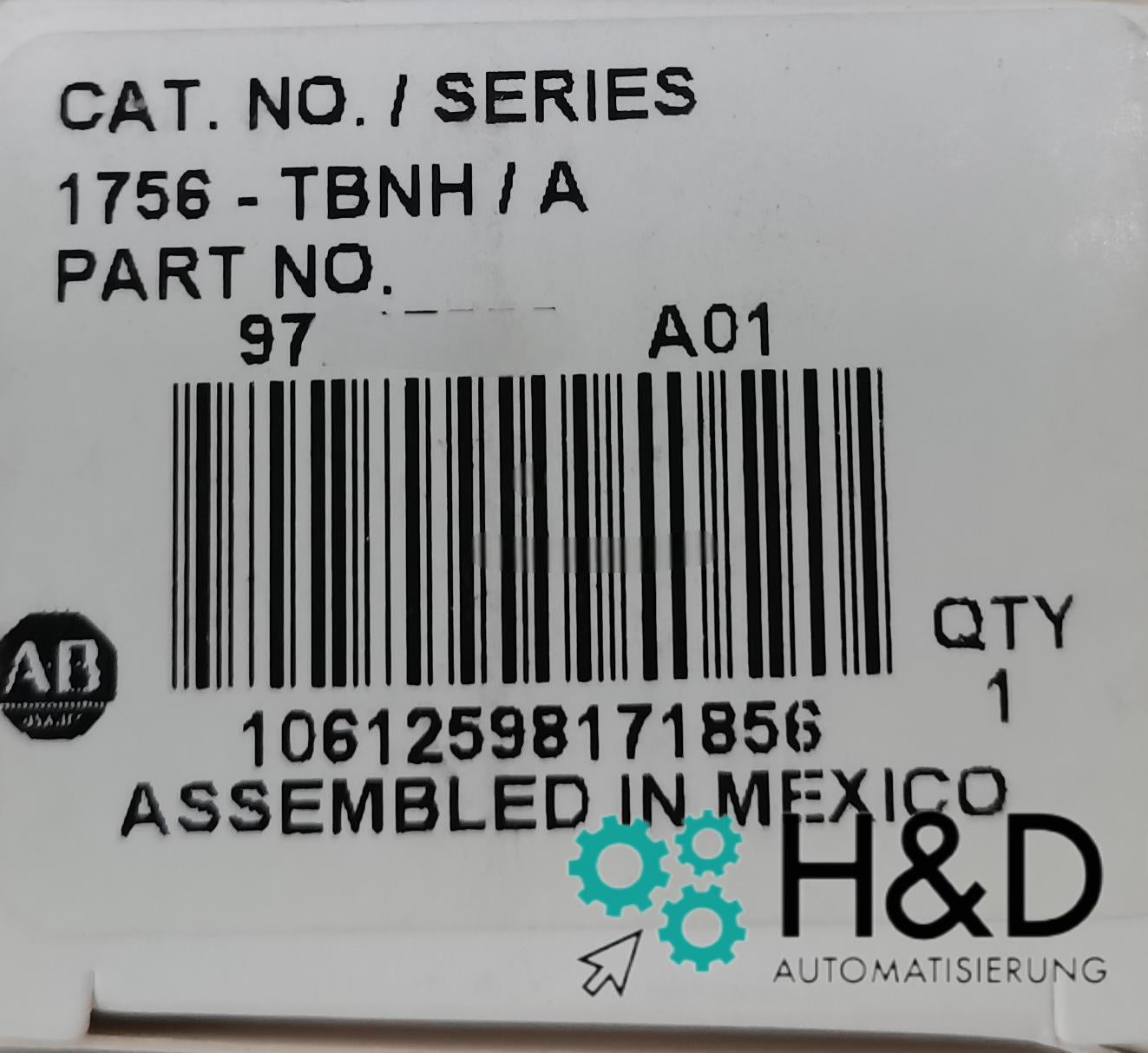 1756-TBNH Allen-Bradley Nuovo e Sigillato