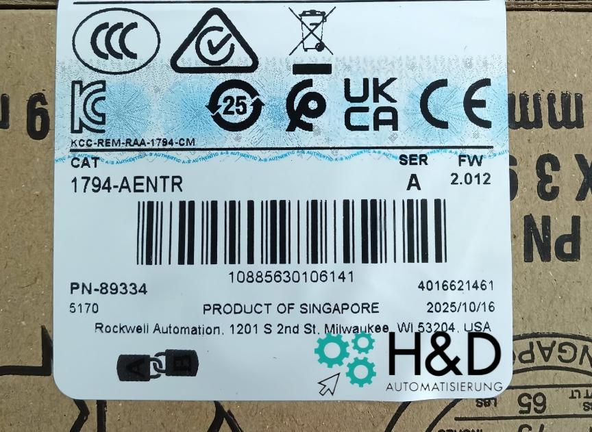 1794-AENTR Allen-Bradley Adaptateur Flex EtherNet/IP