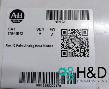 1794-IE12 Allen-Bradley Modulo di ingresso analogico Flex 12 punti Nuovo e sigillato