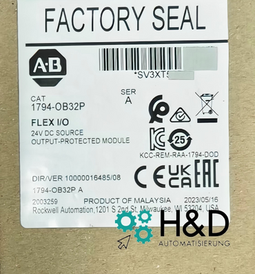 Allen-Bradley 1794-OB32P FLEX I/O Module de sortie à transistors DC 32 points