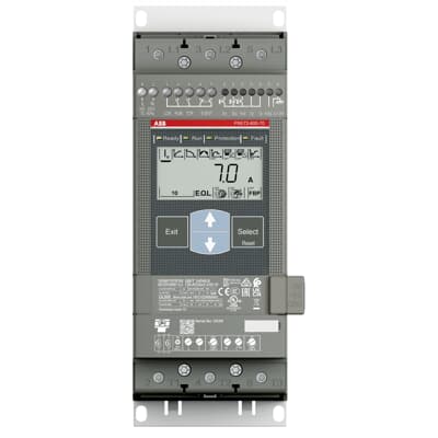 ABB 1SFA897107R7000 – PSE72-600-70 Пускатель плавного пуска – 72 A – 208 … 600 V AC – Новый и запечатанный