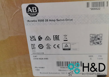 2198-H025-ERS Allen-Bradley Kinetix 5500 20 Amp