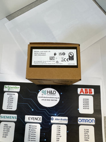 Module d'extension Delta DVP16SP11R | 16 E/S, compatible avec la série DVP-S