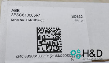 ABB 3BSC610065R1 SD832 – Alimentation – 24V DC – 5A – Neuf et scellé