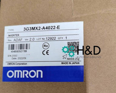 Omron 3G3MX2-A4022-E frequency converter | 2.2 kW | 400 V | New & immediately available