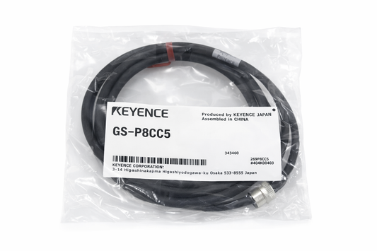 KEYENCE GS-P8CC5 Connection Cord for GS Series Safety Door Switches