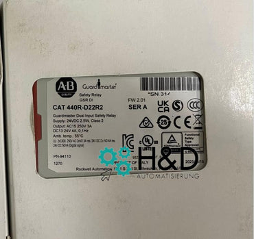 440R-D22R2 Allen-Bradley Monitorujący przekaźnik bezpieczeństwa Nowy i zaplombowany