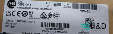 5069-OF4  Allen-Bradley   En Stock !    5069 Compact I/O   【Neuf et Scellé】