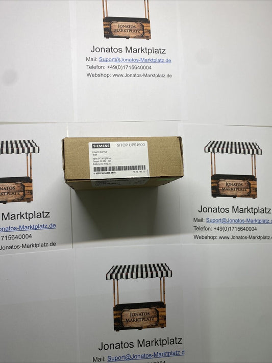 Siemens Sitop UPS1600 Alimentatore 6EP4134-3AB00-1AY0 / Nuovo OVP sigillato