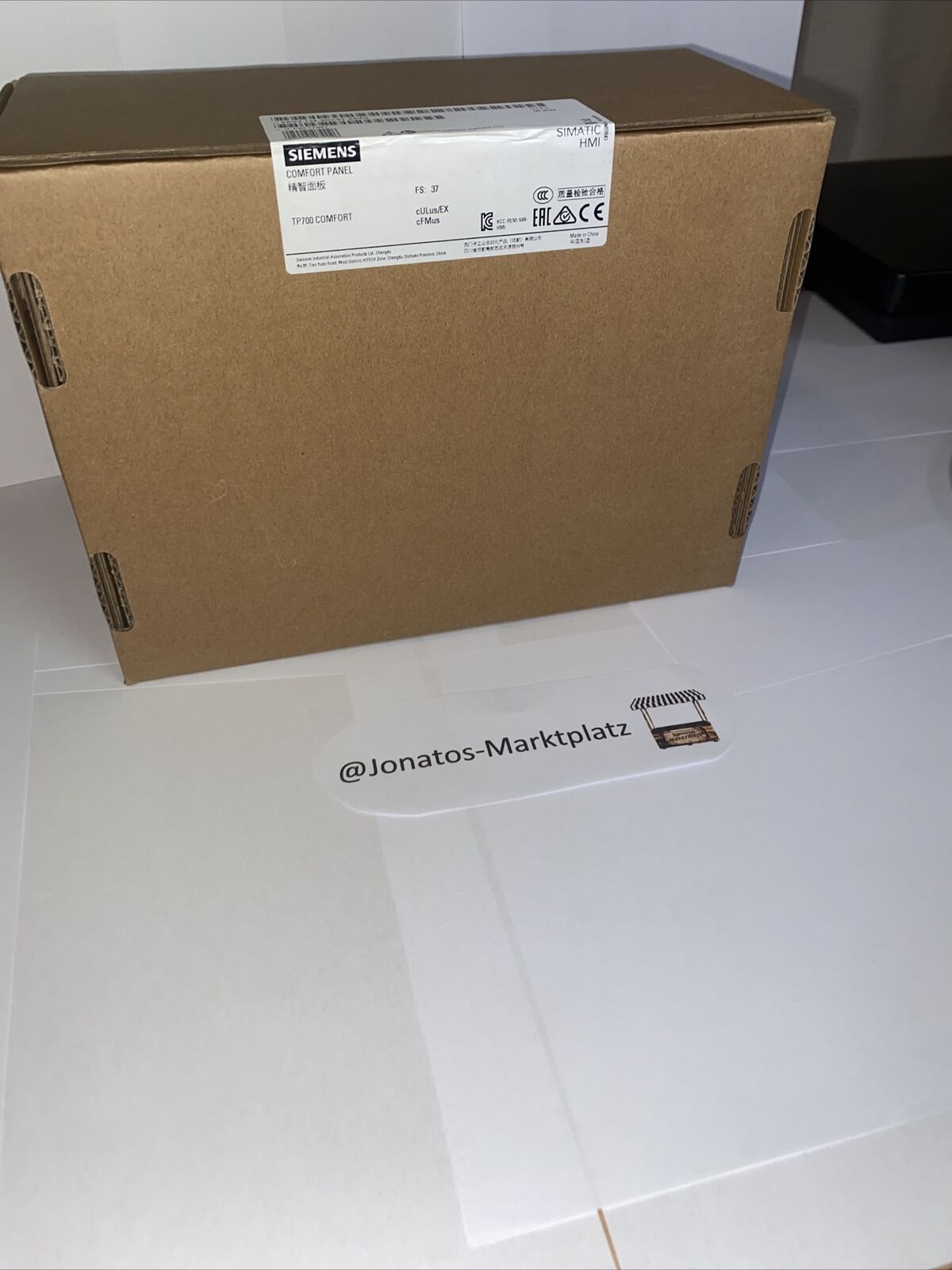Siemens SIMATIC HMI TP700 Comfort (6AV2124-0GC01-0AX0) – 7" сенсорная панель с PROFINET и MPI/PROFIBUS