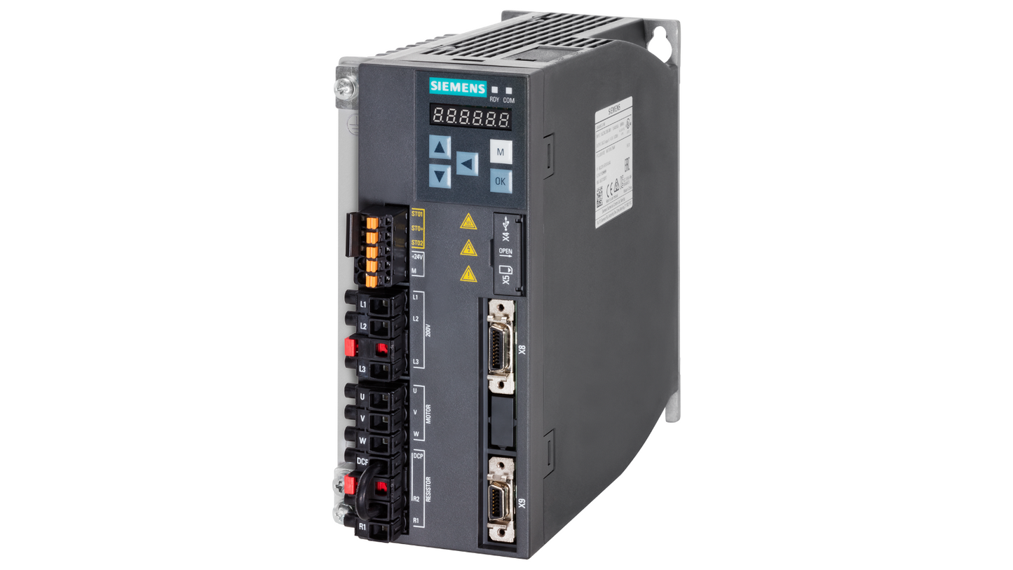 6SL3210-5FB10-8UF0 Siemens SINAMICS V90 Инвертор 0,75 кВт Новый и Запечатанный