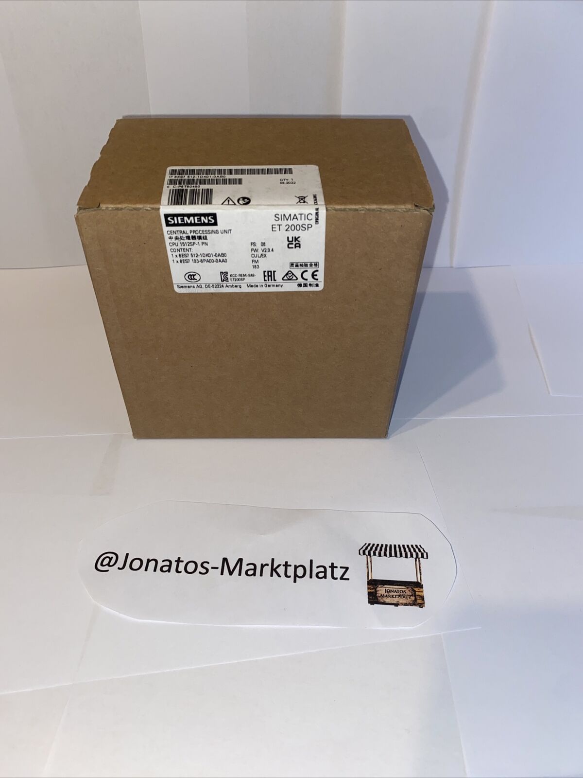 Siemens SIMATIC S7-1500 процессорный модуль 6ES7512-1DK01-0AB0 для PROFINET