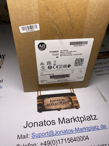 22B-D010N104 Allen-Bradley PowerFlex 40- 4 kW New and Sealed