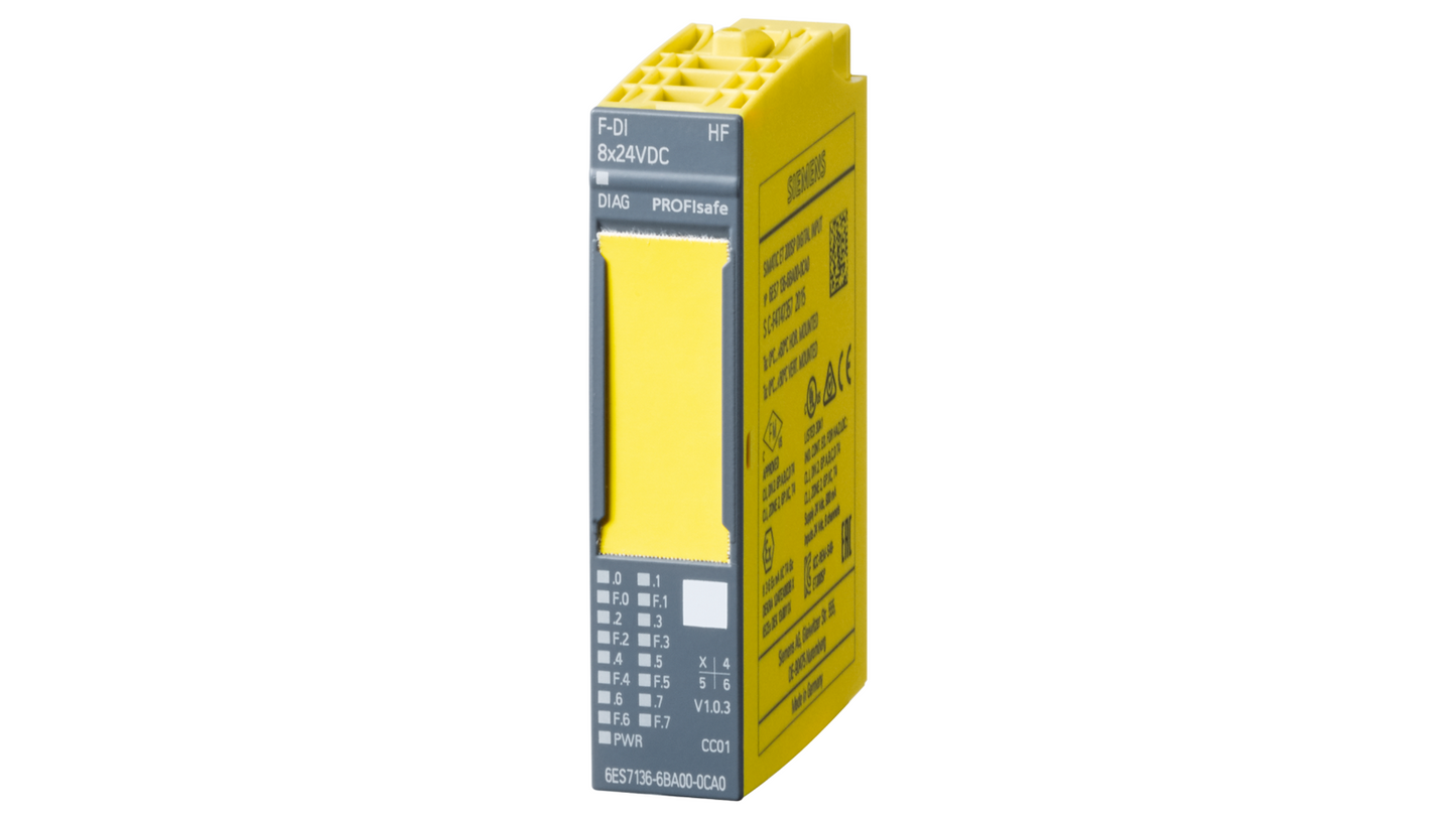 SIMATIC DP ET 200SP, F-DI 8x 24VDC 6ES7136-6BA01-0CA0 новый запечатанный