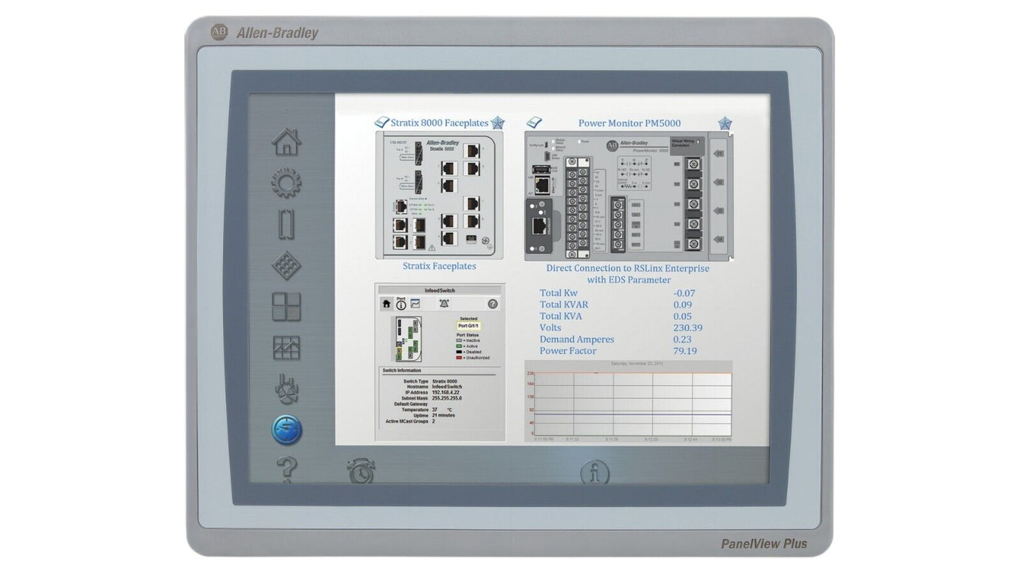 2711P-T6C21D8S Allen-Bradley PanelView 【Новый и запечатанный】