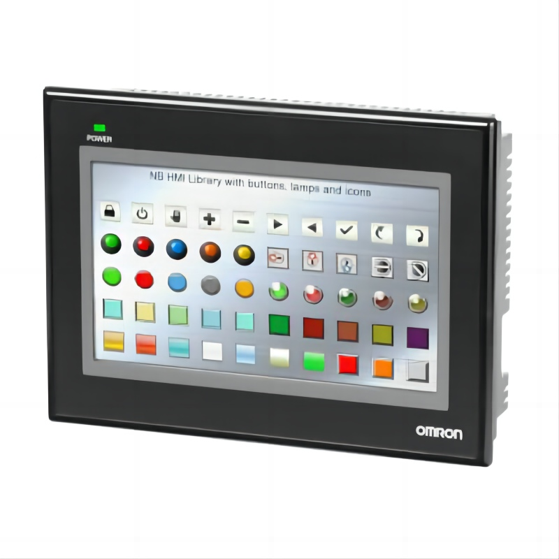 Сенсорный HMI Omron NB7W-TW01B 7" TFT, 800x480, аналоговый сенсор, универсальное применение