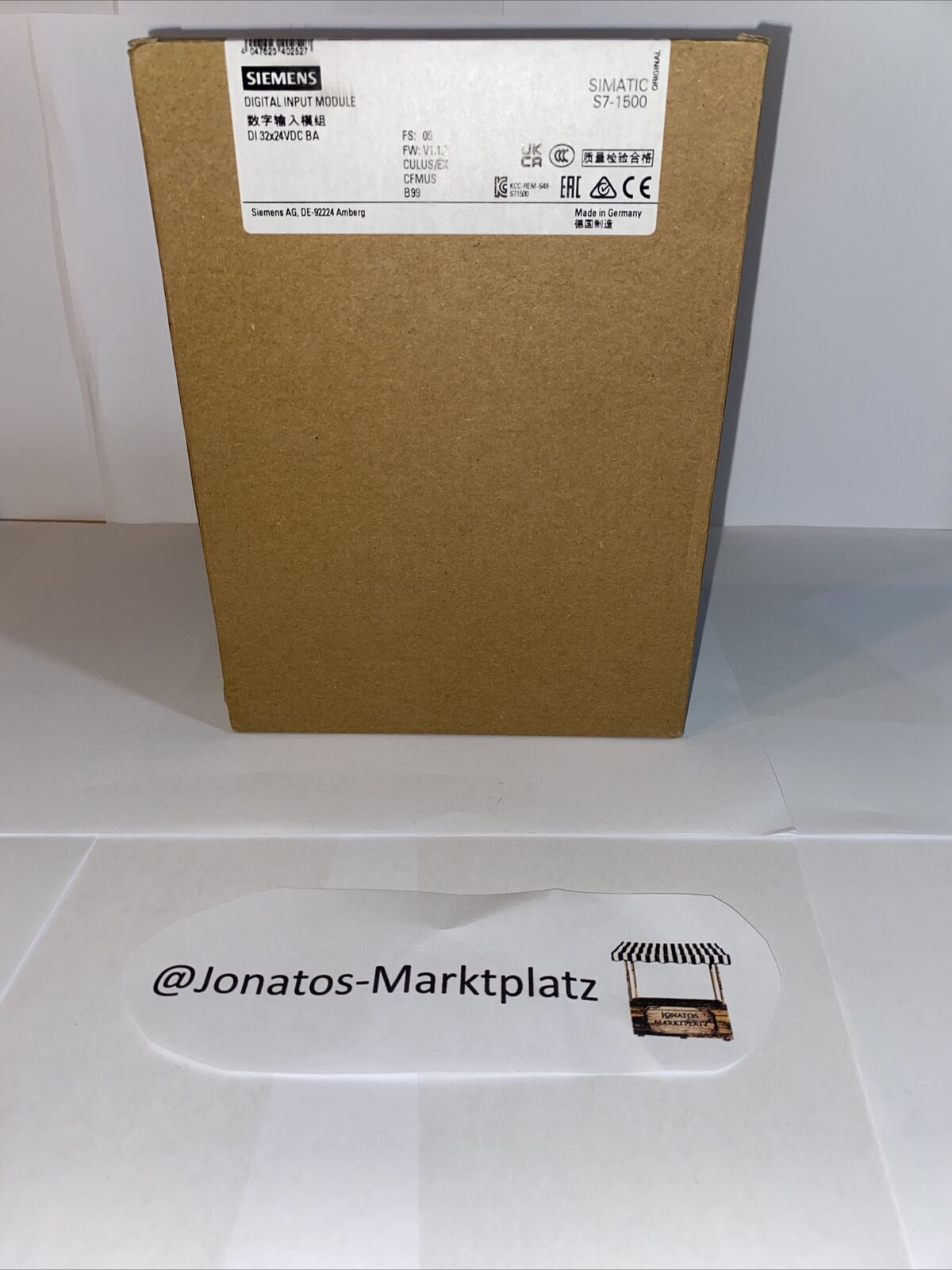SIMATIC S7-1500 I/O-Modul 6ES7521-1BL10-0AA0 – Digitales Eingangsmodul (32xDC 24V BA)