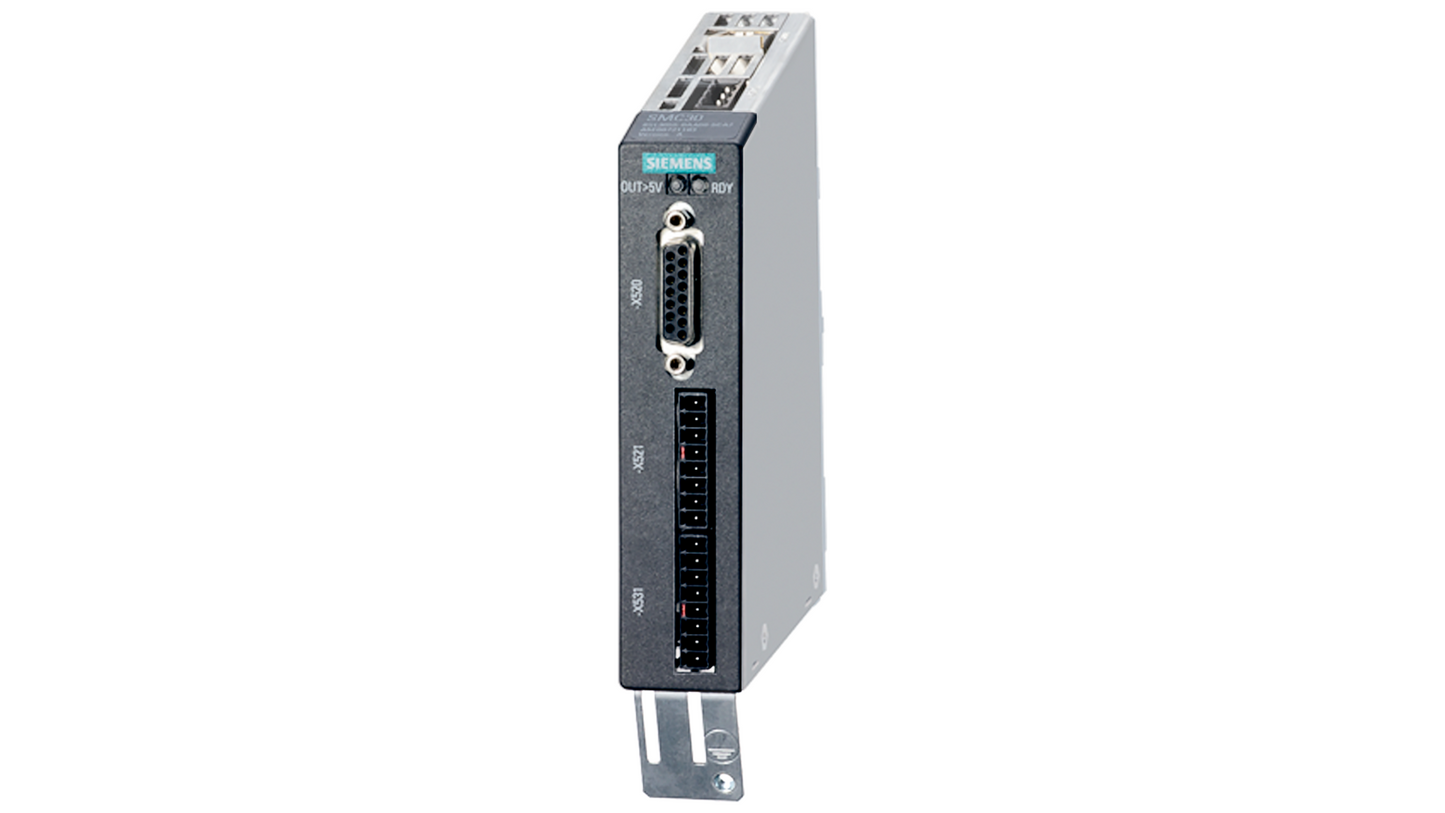 Siemens SINAMICS SMC30 сенсорный модуль (6SL3055-0AA00-5CA2) – расширение для инкрементальных датчиков и SSI-энкодеров без линии DRIVE-CLiQ