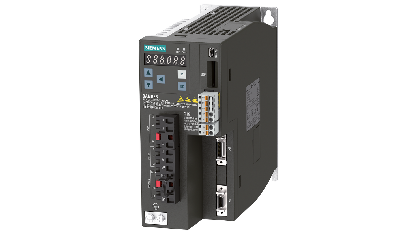 6SL3210-5FE10-8UF0 Siemens SINAMICS V90 Инвертор Новый и Запечатанный