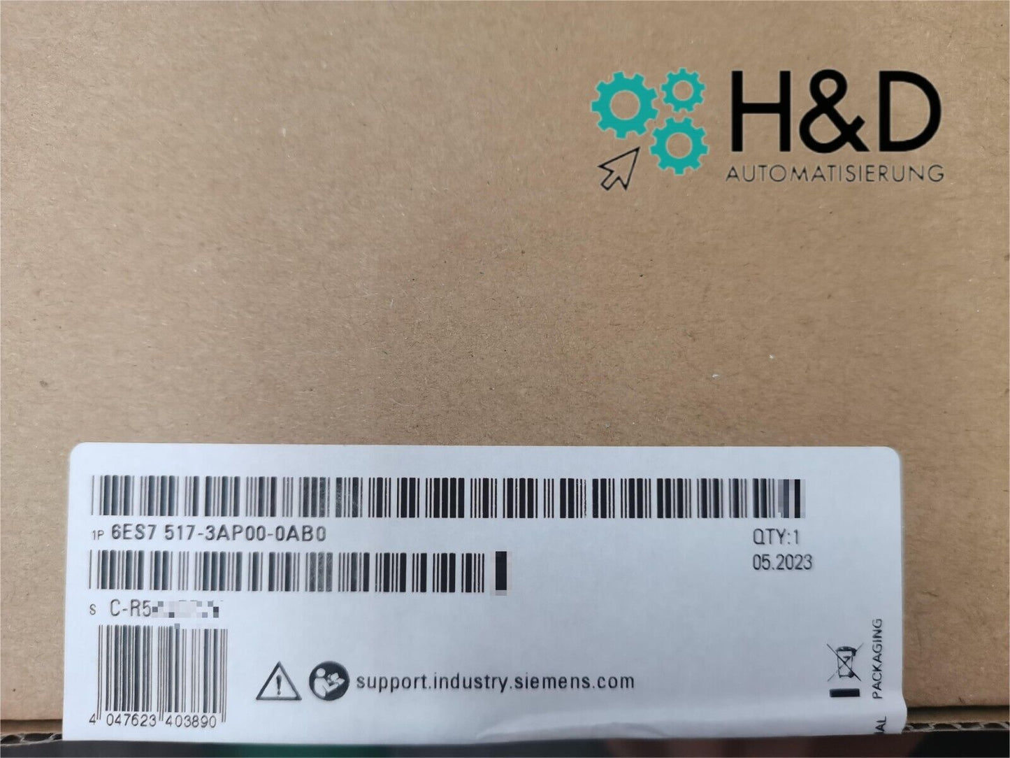 SIMATIC S7-1500 CPU 1517-3 PN/DP 6ES7517-3AP00-0AB0 – высокопроизводительный процессор с подключением PROFINET и PROFIBUS