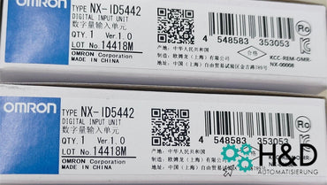 Omron NX-ID5442 – 16 digitale PNP-Eingänge, 24 V DC, Push-in, 12 mm