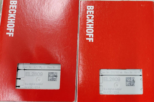 Beckhoff EL2809 EtherCAT-Klemme 16-canaux de sortie numérique 24 VDC neuf scellé
