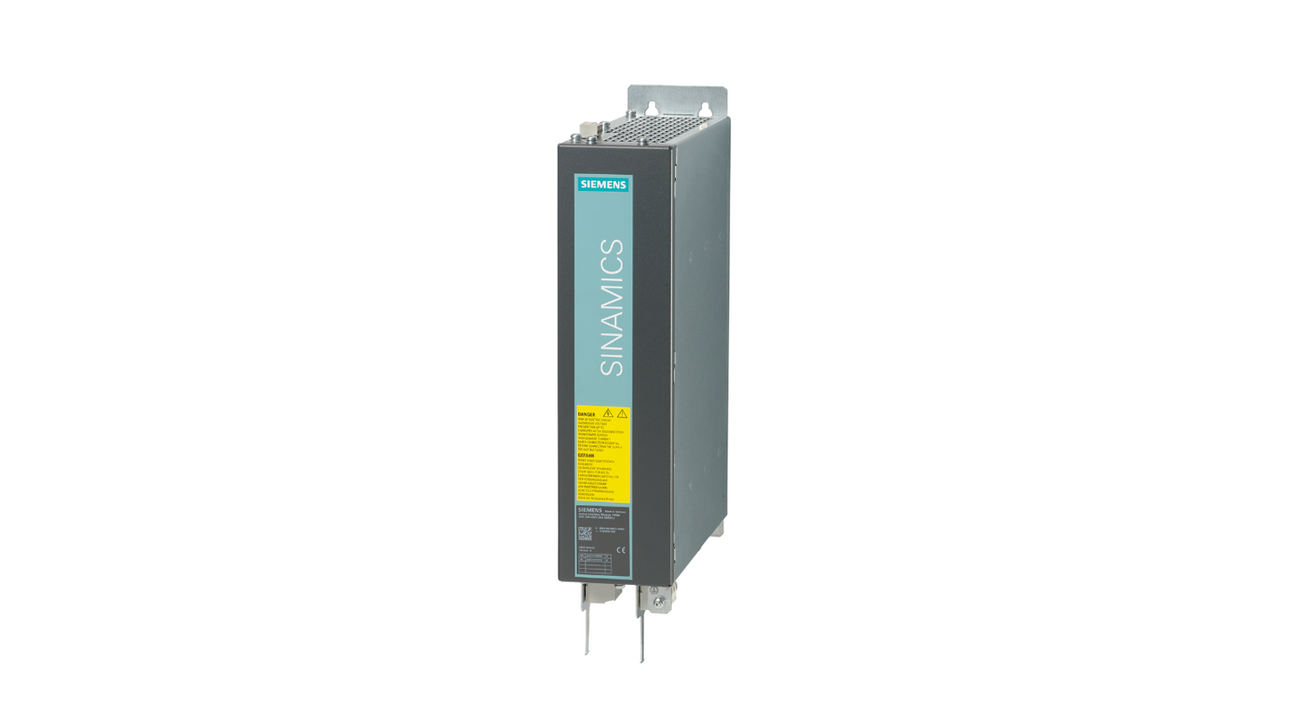 Siemens SINAMICS S120 Активный интерфейсный модуль для 16 кВт Активный линейный модуль (6SL3100-0BE21-6AB0) – Вход: 3AC 380-480В, 50/60Гц, корпус Booksize