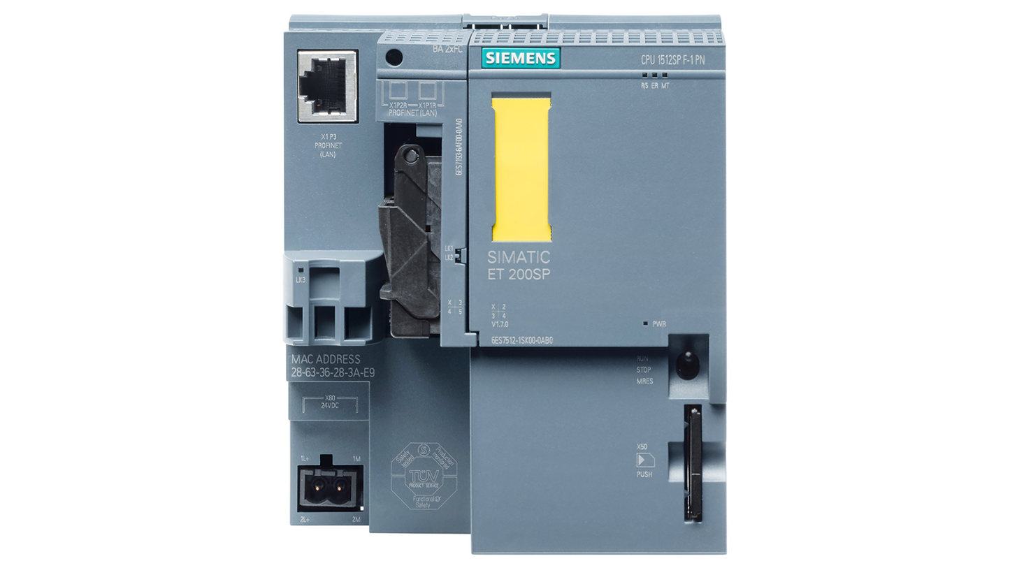 Siemens SIMATIC S7-1500 процессорный модуль 6ES7512-1SK01-0AB0 для PROFINET, высокая производительность для сложных задач автоматизации