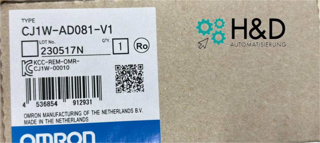 Omron CJ1W-AD081-V1 Аналоговый входной модуль, 8 входов, 13 бит разрешение