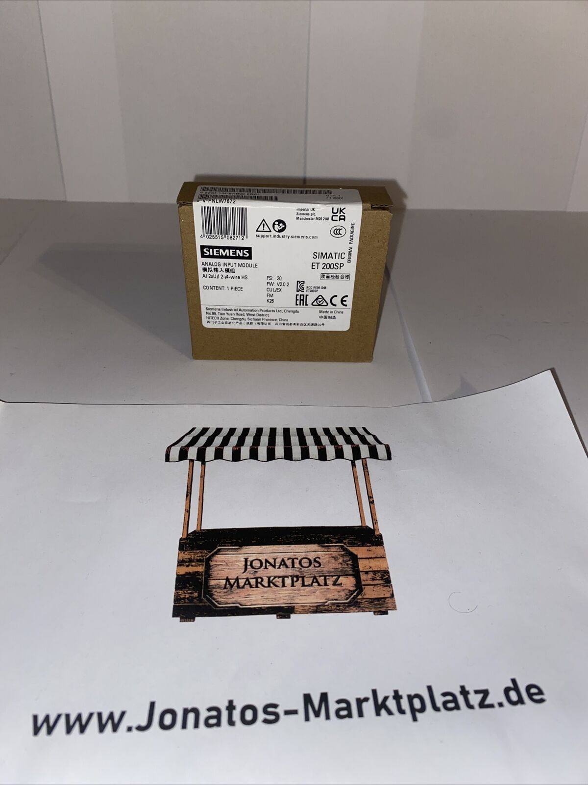 6ES7134-6HB00-0DA1 SIEMENS SIMATIC ET200SP Новый и Запечатанный