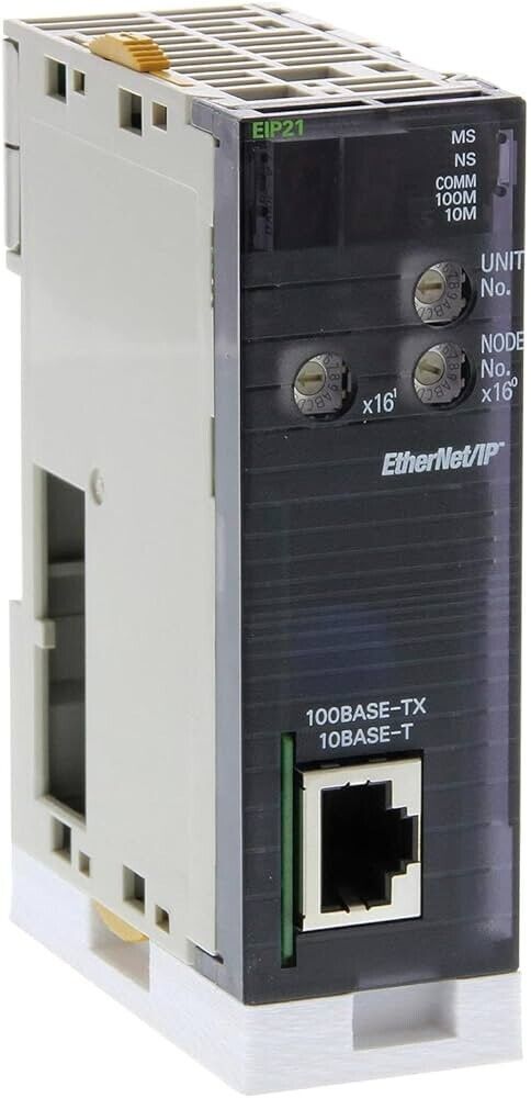 Moduł EtherNet/IP Omron CJ1W‑EIP21 – 100BASE‑TX, 256 tagów, 410 mA