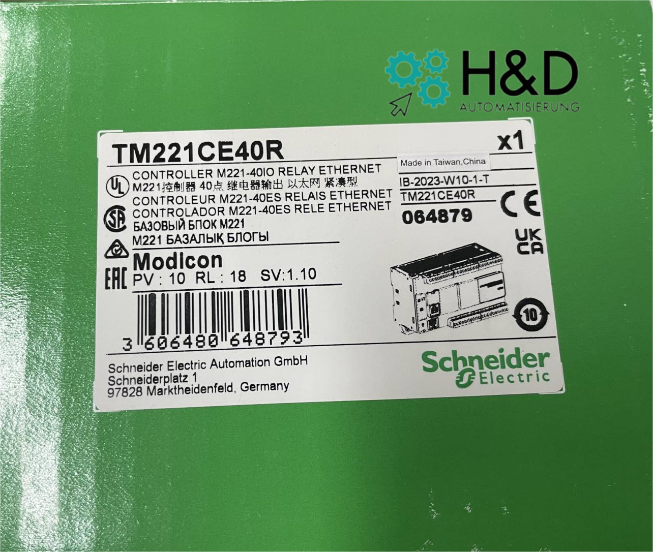 TM221CE40R Schneider Electric Логический контроллер