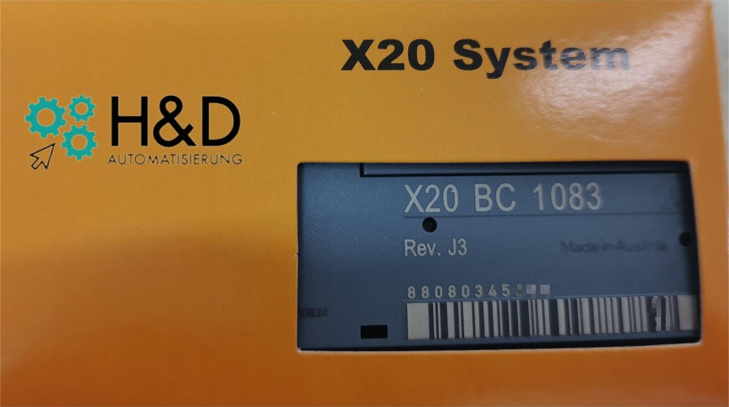 X20BC1083 B&R автоматизация Система X20 POWERLINK Новая и запечатанная