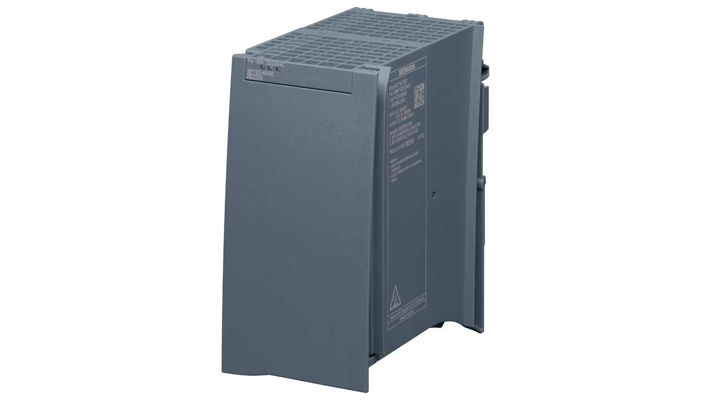 Siemens SIMATIC PM 1507 – 6EP1333-4BA00, регулируемый источник питания, 24V DC, 8A, 192W, 120/230V AC