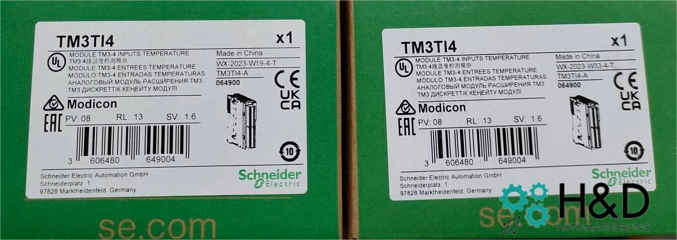 TM3TI4 Schneider Electric Аналоговый входной модуль