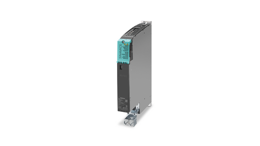 Siemens SINAMICS S120 Module moteur unique (6SL3120-1TE21-0AD0) – Entrée : DC 600V, Sortie : 3AC 400V, 9A, refroidissement interne par air