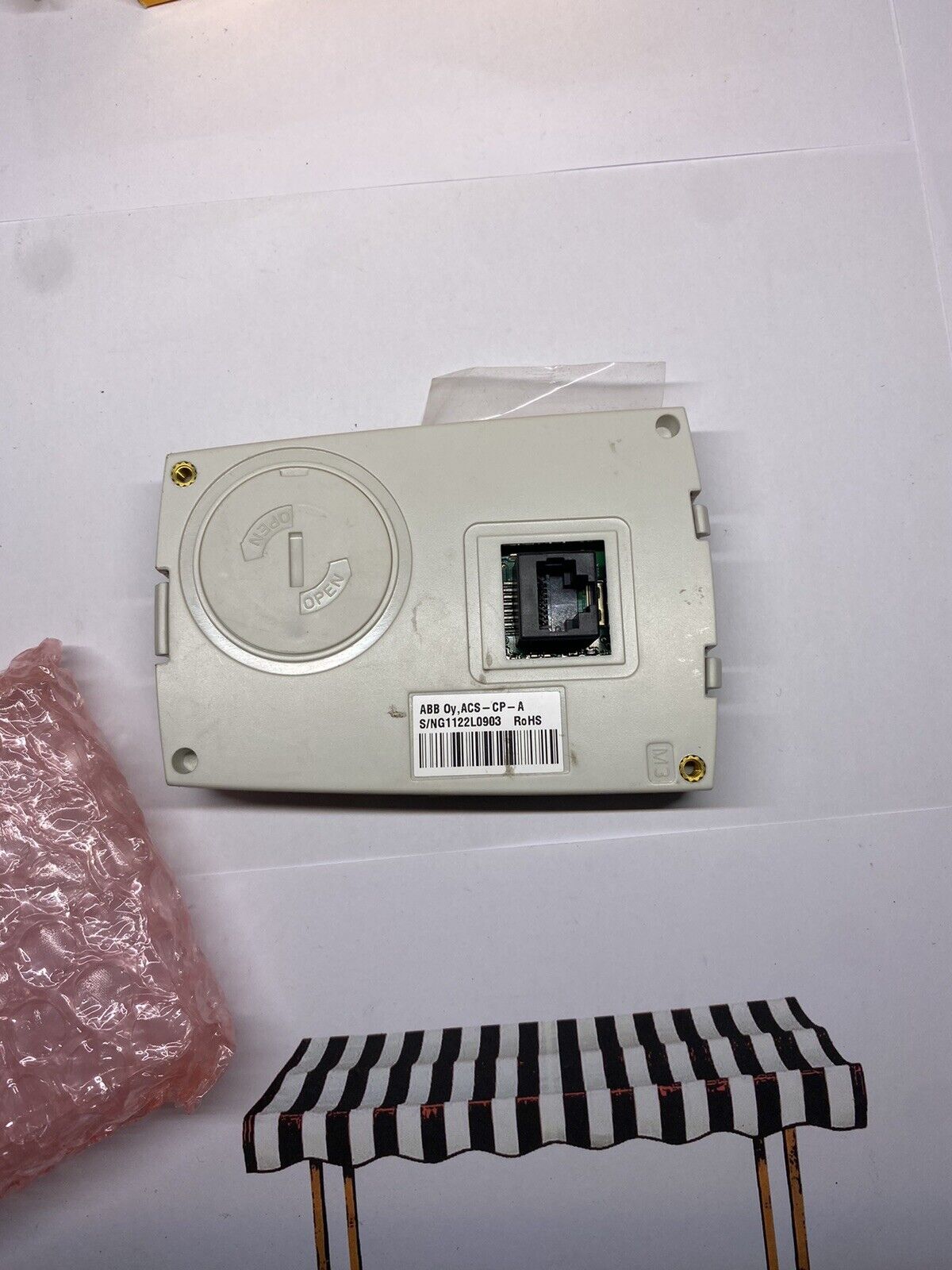 ABB ACS-CP-A – Панель управления для частотных преобразователей – Совместима с ACS310/350/355/550 – Новая и запечатанная