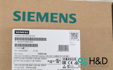 6SL3210-5FB10-2UF2   SIEMENS   SINAMICS V90   Neuf et Scellé