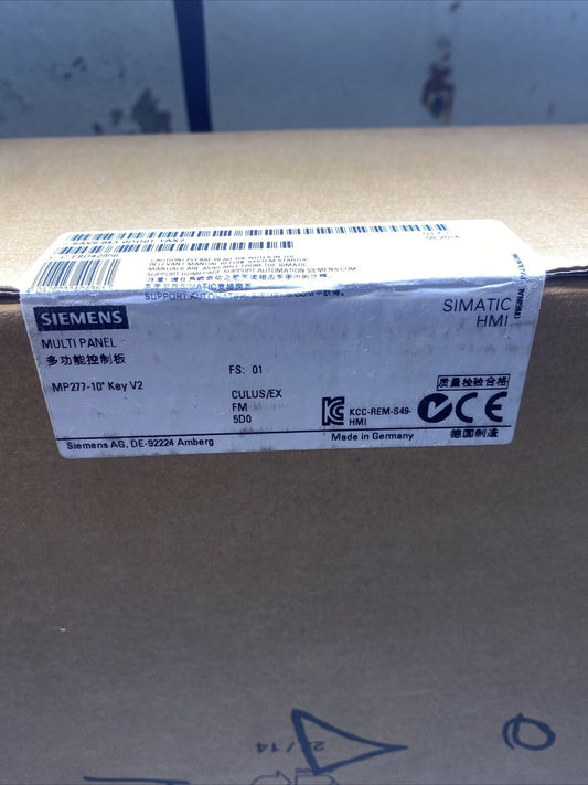 Siemens Simatic MP277 10" Клавиша V2,6AV6643-0DD01-1AX2,6AV6 643-0DD01-1AX2