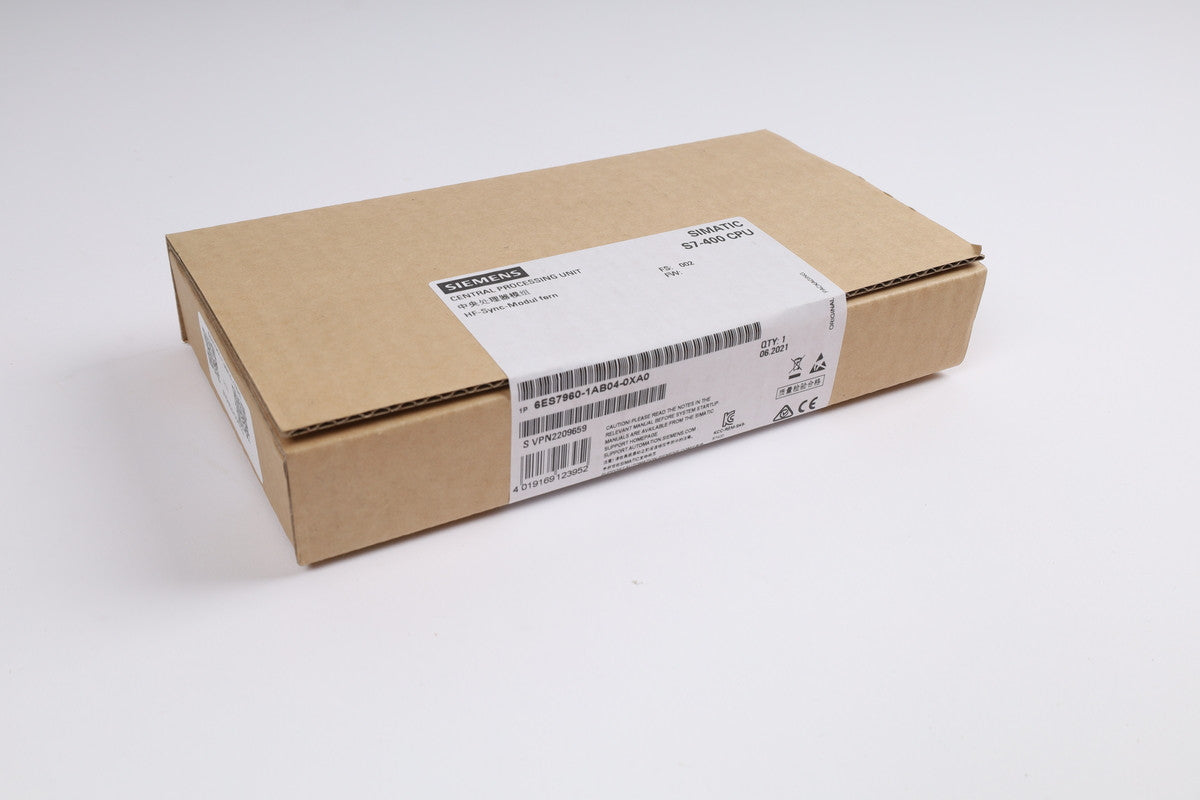 SIEMENS 6ES7960-1AB04-0XA0 en stock