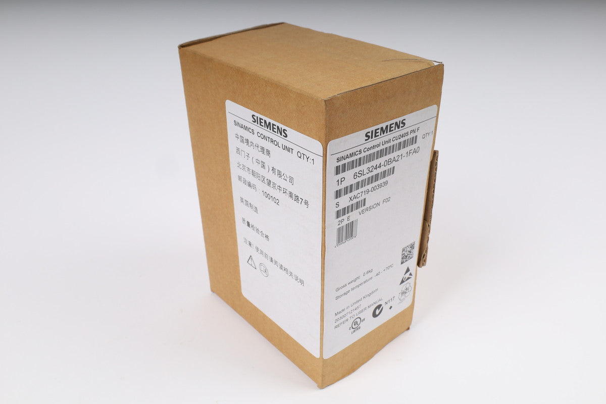 SIEMENS 6SL3244-0BA21-1FA0 in stock