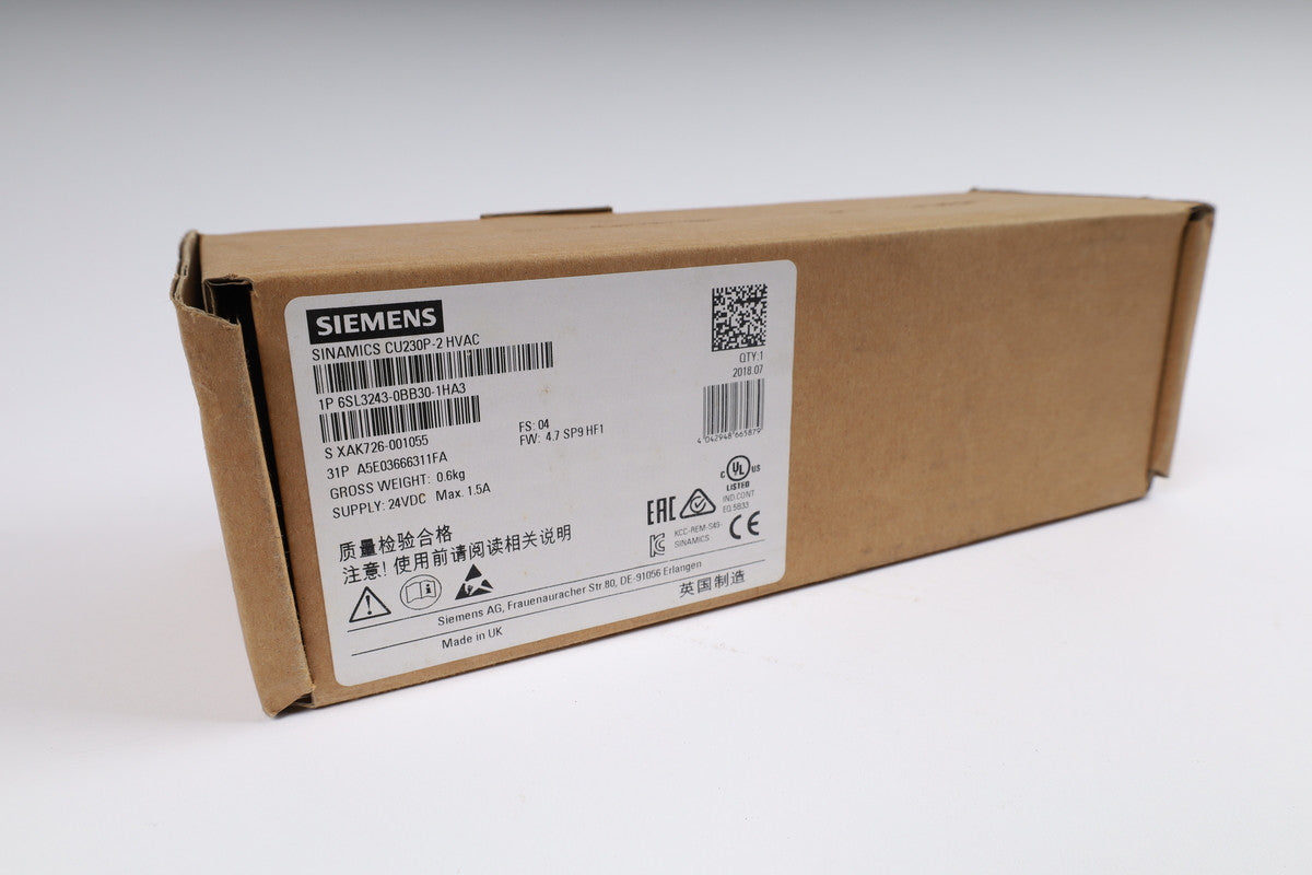 SIEMENS 6SL3243-0BB30-1HA3 auf Lager