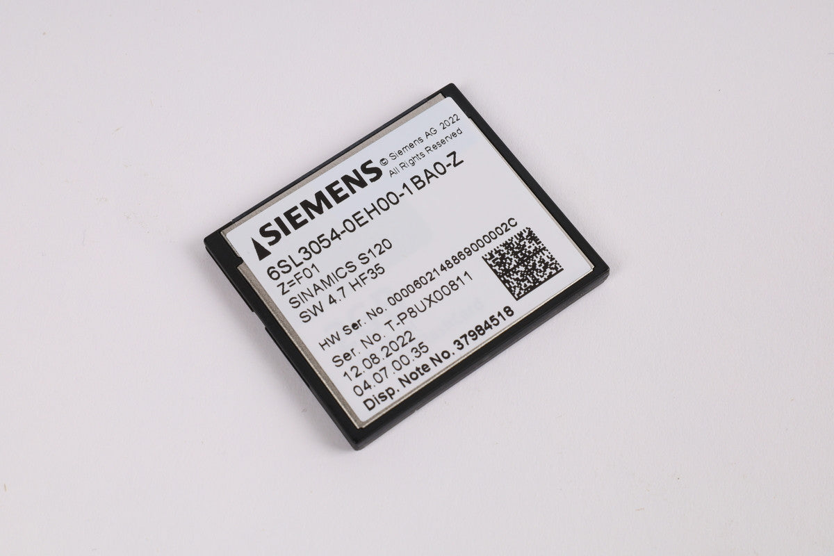 SIEMENS 6SL3054-0EH00-1BA0-Z F01 in stock