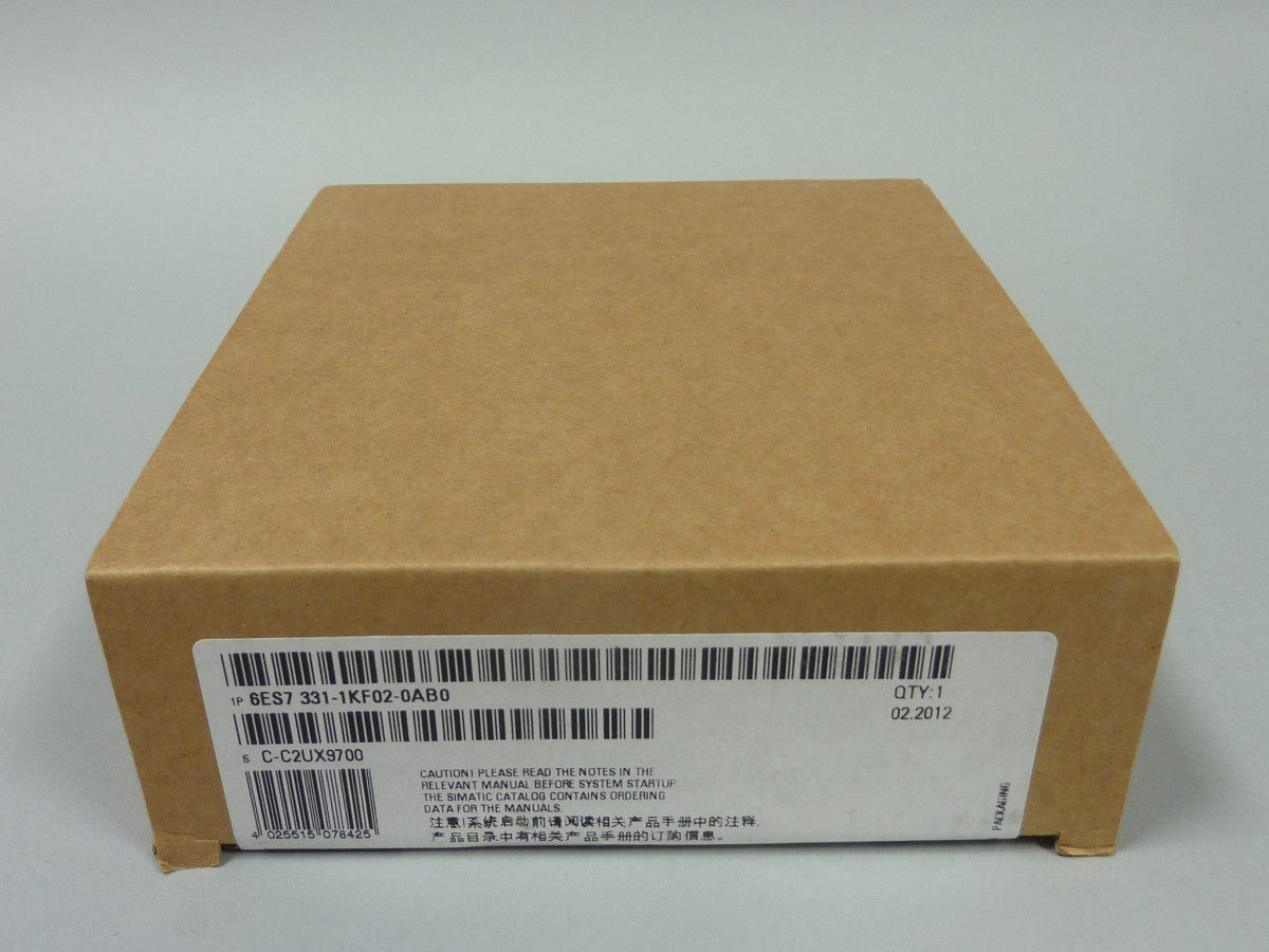 SIEMENS 6ES7331-1KF02-0AB0 en stock