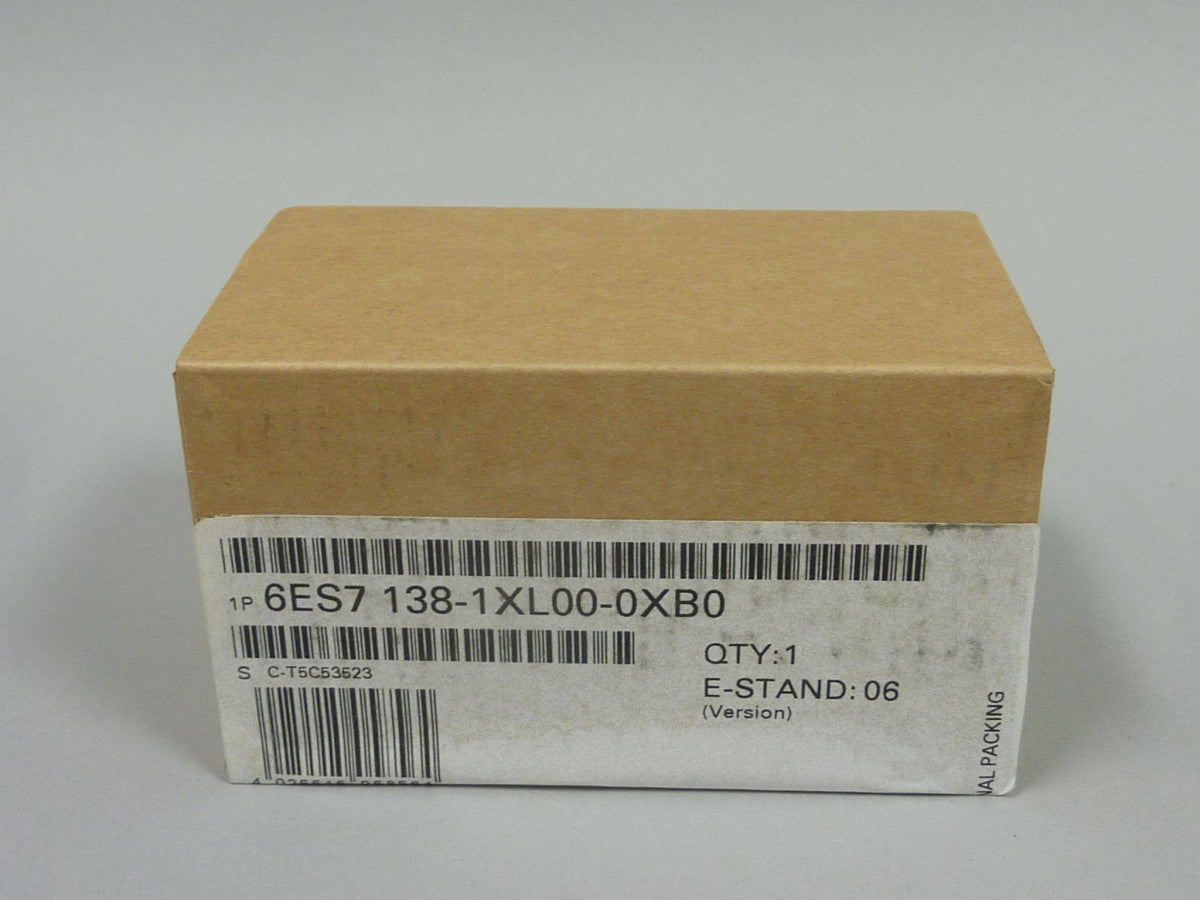 SIEMENS 6ES7138-1XL00-0XB0 na magazynie