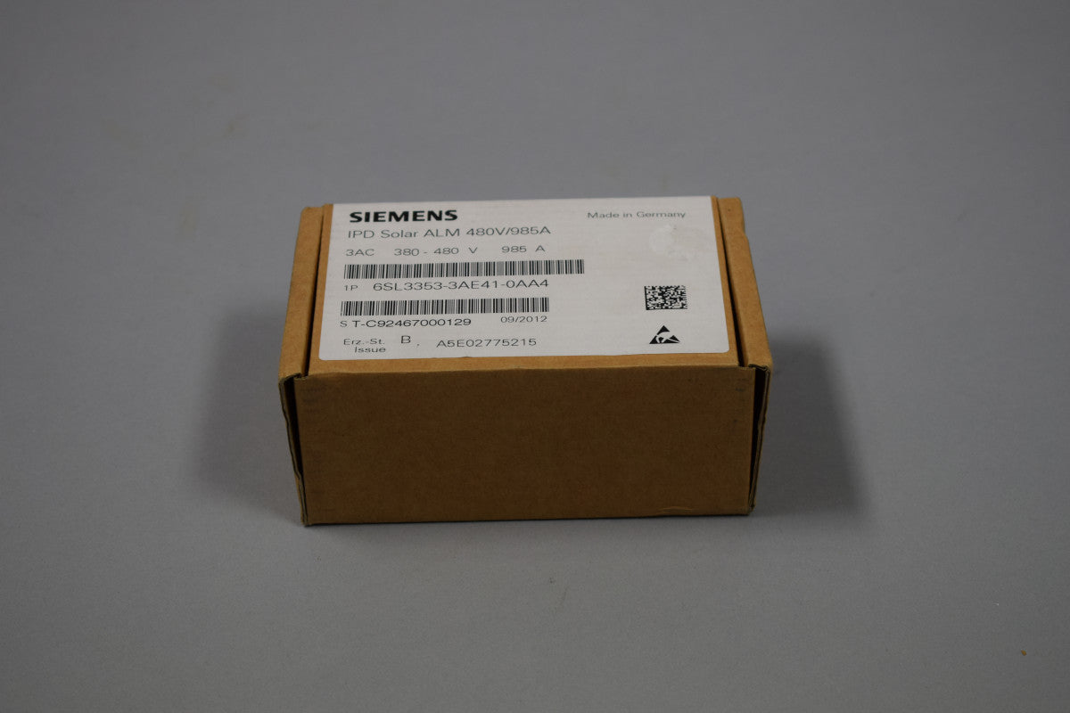 SIEMENS 6SL3353-3AE41-0AA4 en stock