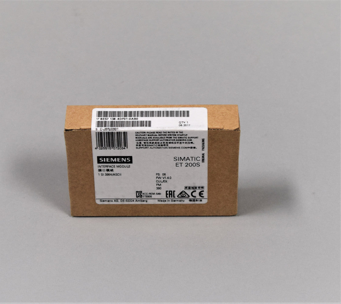 SIEMENS 6ES7138-4DF01-0AB0 en stock