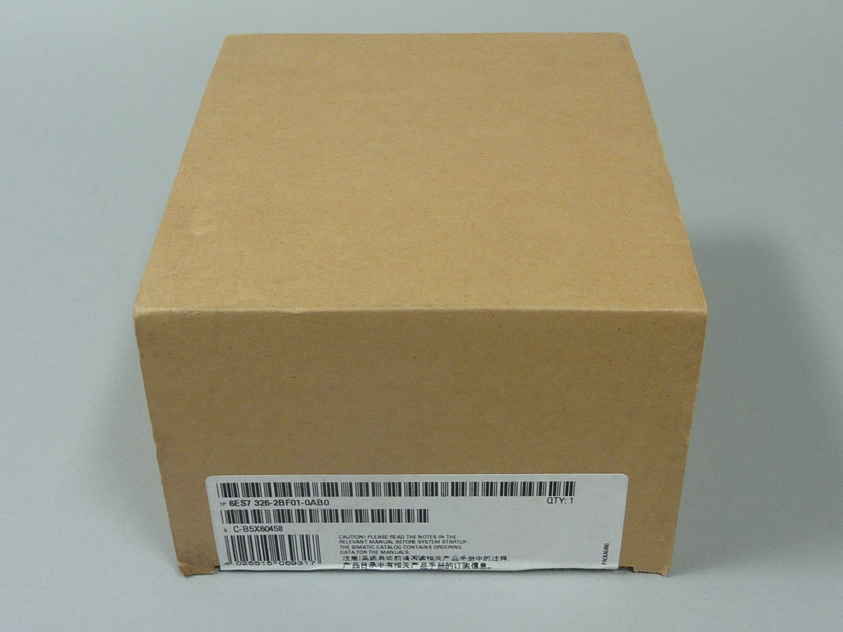 SIEMENS 6ES7326-2BF01-0AB0 in stock